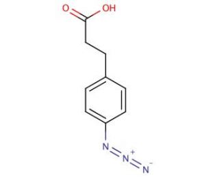3-(4-Azidophenyl)propionic acid (CAS 103489-31-2) - chemical structure image