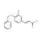 3-[4-(Benzyloxy)-3-bromophenyl]acrylic acid - chemical structure image