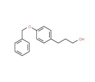 3-[4-(Benzyloxy)phenyl]-1-propanol (CAS 61440-45-7) - chemical structure image