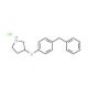 3-(4-Benzylphenoxy)pyrrolidine hydrochloride - chemical structure image