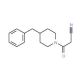 3-(4-Benzylpiperidin-1-yl)-3-oxopropanenitrile - chemical structure image