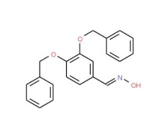 3,4-Bis-benzyloxy-benzaldehyde oxime (CAS 31123-05-4) - chemical structure image
