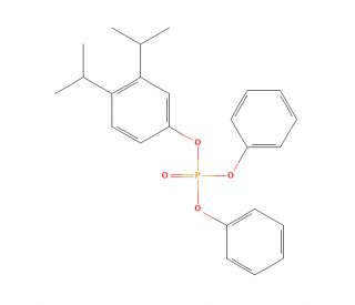 3,4-Bis(isopropyl)phenyl Diphenyl Phosphate (CAS 68155-51-1) - chemical structure image