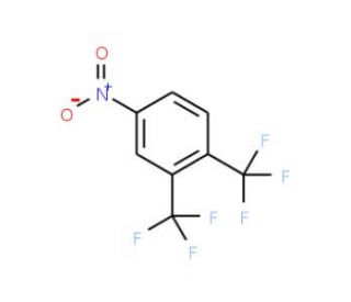 3,4-Bis(trifluoromethyl)nitrobenzene (CAS 1978-20-7) - chemical structure image