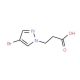 3-(4-Bromo-1H-pyrazol-1-yl)propanoic acid - chemical structure image
