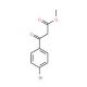 3-(4-Bromo-phenyl)-3-oxo-propionic acid methyl ester (CAS 126629-81-0) - chemical structure image