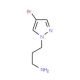 3-(4-Bromo-pyrazol-1-yl)-propylamine - chemical structure image