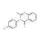 3-(4-bromophenyl)-2-methylquinazolin-4(3H)-one (CAS 1788-95-0) - chemical structure image