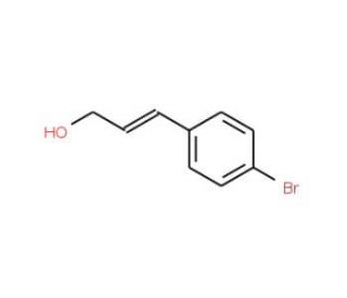 3-(4-Bromophenyl)-2-propen-1-ol (CAS 105515-33-1) - chemical structure image