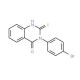 3-(4-Bromophenyl)-2-thioxo-2,3-dihydro-4(1H)-quinazolinone (CAS 1028-39-3) - chemical structure image