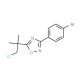 3-(4-Bromophenyl)-5-(1-chloro-2-methylpropan-2-yl)-1,2,4-oxadiazole (CAS 1033201-95-4) - chemical structure image