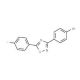 3-(4-Bromophenyl)-5-(4-fluorophenyl)-1,2,4-oxadiazole (CAS 694521-68-1) - chemical structure image