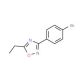 3-(4-Bromophenyl)-5-ethyl-1,2,4-oxadiazole (CAS 364743-34-0) - chemical structure image