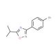 3-(4-Bromophenyl)-5-isopropyl-1,2,4-oxadiazole (CAS 917562-24-4) - chemical structure image