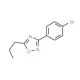 3-(4-Bromophenyl)-5-propyl-1,2,4-oxadiazole (CAS 312750-72-4) - chemical structure image