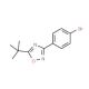 3-(4-Bromophenyl)-5-tert-butyl-1,2,4-oxadiazole (CAS 676131-65-0) - chemical structure image