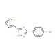 3-(4-Bromophenyl)-5-(thiophen-2-yl)-1,2,4-oxadiazole (CAS 330459-34-2) - chemical structure image