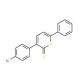 3-(4-Bromophenyl)-6-phenyl-2H-thiopyran-2-thione - chemical structure image
