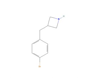 3-[(4-Bromophenyl)methyl]azetidine (CAS 937616-34-7) - chemical structure image
