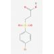 3-[(4-bromophenyl)sulfonyl]propanoic acid (CAS 200643-57-8) - chemical structure image