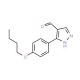 3-(4-Butoxyphenyl)-1H-pyrazole-4-carbaldehyde - chemical structure image