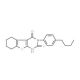 3-(4-Butyl-phenyl)-2-mercapto-5,6,7,8-tetrahydro-3H-benzo[4,5]thieno[2,3-d]pyrimidin-4-one - chemical structure image