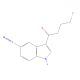 3-(4-Chloro-1-oxobutyl)indole-5-carbonitrile (CAS 276863-95-7) - chemical structure image