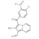 3-(4-Chloro-3-nitro-benzoyl)-2-methyl-indolizine-1-carbaldehyde - chemical structure image