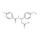 3-(4-Chloro-benzoylamino)-3-(4-methoxy-phenyl)-propionic acid - chemical structure image