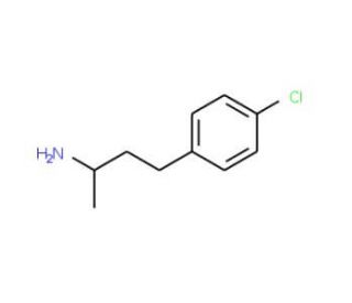 3-(4-Chloro-phenyl)-1-methyl-propylamine - chemical structure image