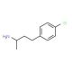 3-(4-Chloro-phenyl)-1-methyl-propylamine - chemical structure image
