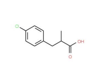 3-(4-Chloro-phenyl)-2-methyl-propionic acid - chemical structure image