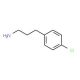 3-(4-Chloro-phenyl)-propylamine (CAS 18655-50-0) - chemical structure image