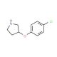 3-(4-Chlorophenoxy)pyrrolidine - chemical structure image