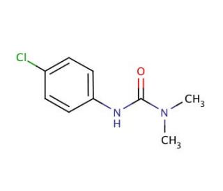 3-(4-Chlorophenyl)-1,1-dimethylurea (CAS 150-68-5) - chemical structure image