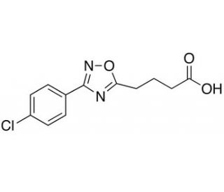 3-(4-Chlorophenyl)-1,2,4-oxadiazole-5-butanoic Acid (CAS 439108-15-3) - chemical structure image