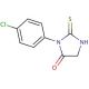 3-(4-chlorophenyl)-2-mercapto-3,5-dihydro-4H-imidazol-4-one - chemical structure image
