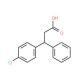 3-(4-Chlorophenyl)-3-phenylpropanoic acid - chemical structure image