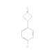 3-(4-Chlorophenyl)azetidine (CAS 7215-02-3) - chemical structure image