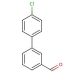 3-(4-Chlorophenyl)benzaldehyde (CAS 139502-80-0) - chemical structure image