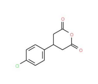 3-(4-Chlorophenyl)glutaric Anhydride (CAS 53911-68-5) - chemical structure image