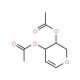3,4-Di-O-acetyl-D-arabinal (CAS 3945-17-3) - chemical structure image