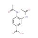 3,4-Diacetamidobenzoic acid (CAS 205873-56-9) - chemical structure image