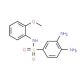 3,4-Diamino-N-(2-methoxy-phenyl)-benzenesulfonamide - chemical structure image