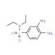 3,4-Diamino-N,N-diethyl-benzenesulfonamide (CAS 49804-28-6) - chemical structure image