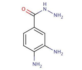 3,4-Diaminobenzhydrazide (CAS 103956-09-8) - chemical structure image