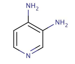 3,4-Diaminopyridine (CAS 54-96-6) - chemical structure image