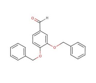 3,4-Dibenzyloxybenzaldehyde (CAS 5447-02-9) - chemical structure image