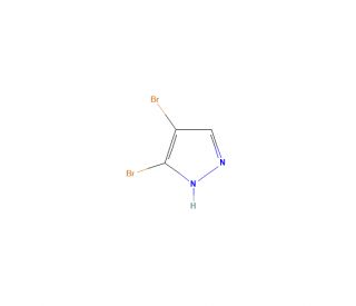 3,4-Dibromo-1H-pyrazole (CAS 5932-18-3) - chemical structure image