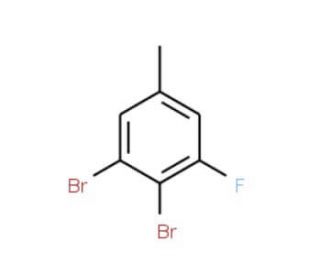 3,4-Dibromo-5-fluorotoluene - chemical structure image